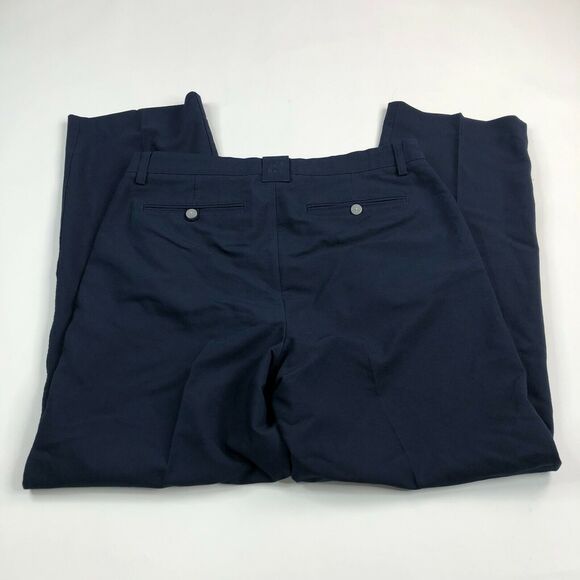 FJ Footjoy 34 x 34 (Fit 34W 31L) Mens Athletic Active Golf Blue Pants - Picture 2 of 8